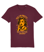 Vintage Style Pretty Tired Sarcastic Women’s Graphic Tee