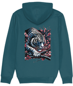 Japanese Style White Tiger Women's Graphic Hoodie