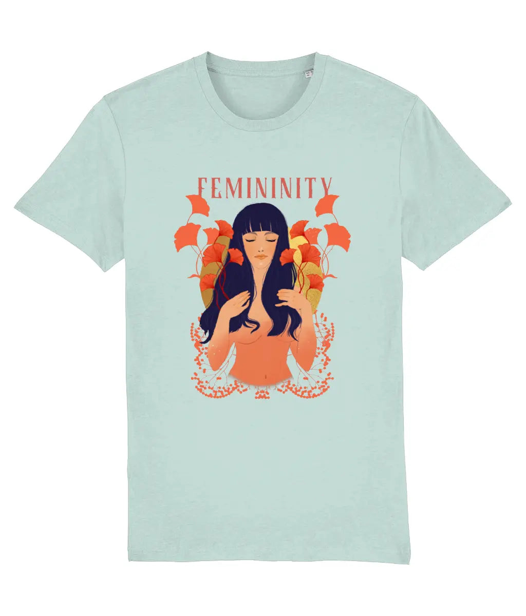 Women's Femininity Bloom Graphic Tee