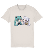 Women's Anime Couple Graphic Tee