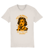 Vintage Style Pretty Tired Sarcastic Women’s Graphic Tee