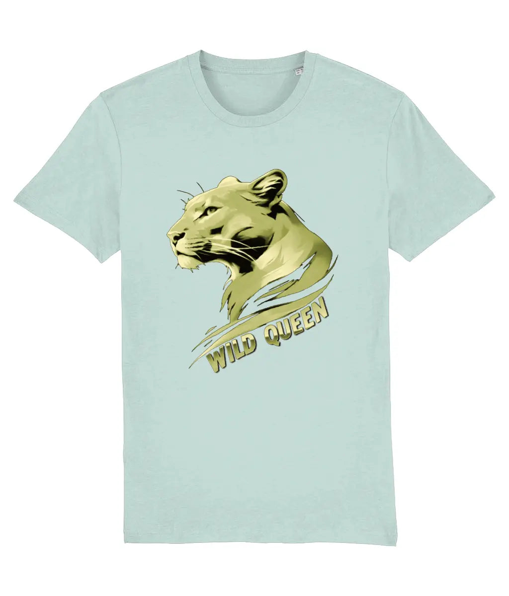 Wild Queen Lioness Graphic T-Shirt for Women