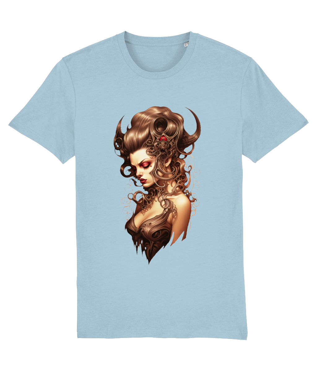 Gothic Queen of Thorns Dark Fantasy Women's T-Shirt