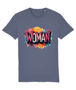 Color Splash Design “WOMAN” T-Shirt for Women