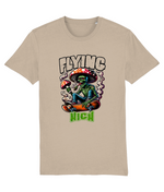 Flying High Mushroom Stoner Skateboard Men's Graphic Tee