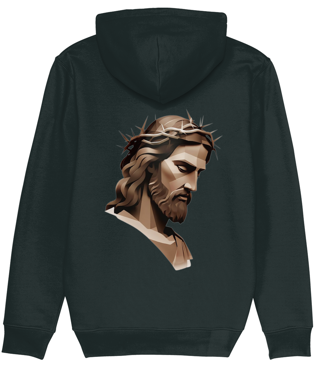 Modern Abstract Jesus Men's Hoodie