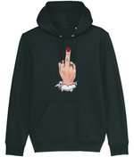 Middle Finger Up Women's Graphic Hoodie