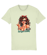 Vintage Style Middle Finger Respectfully Women's T-Shirt