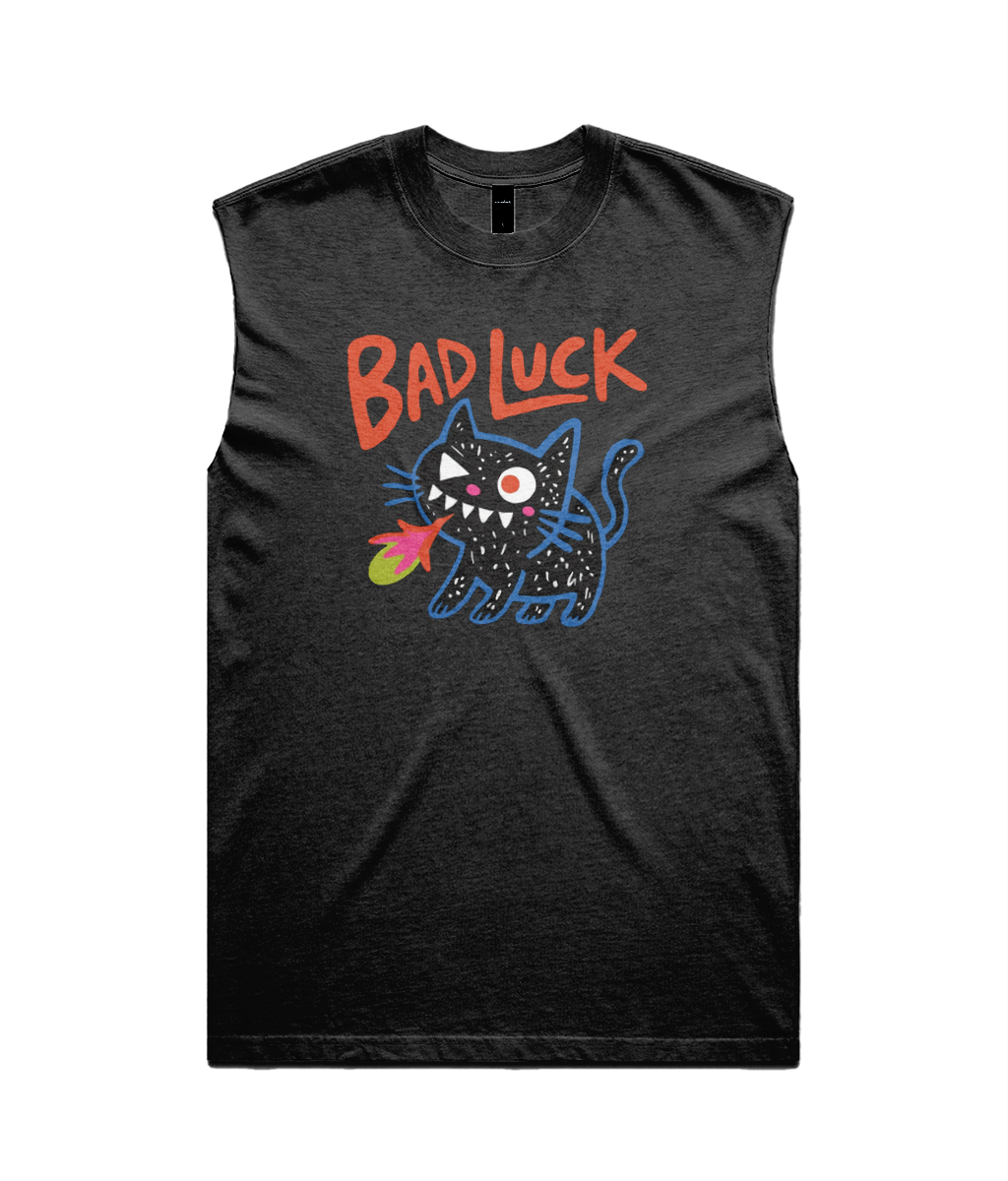 "Bad Luck" Graphic Men's Tank Top
