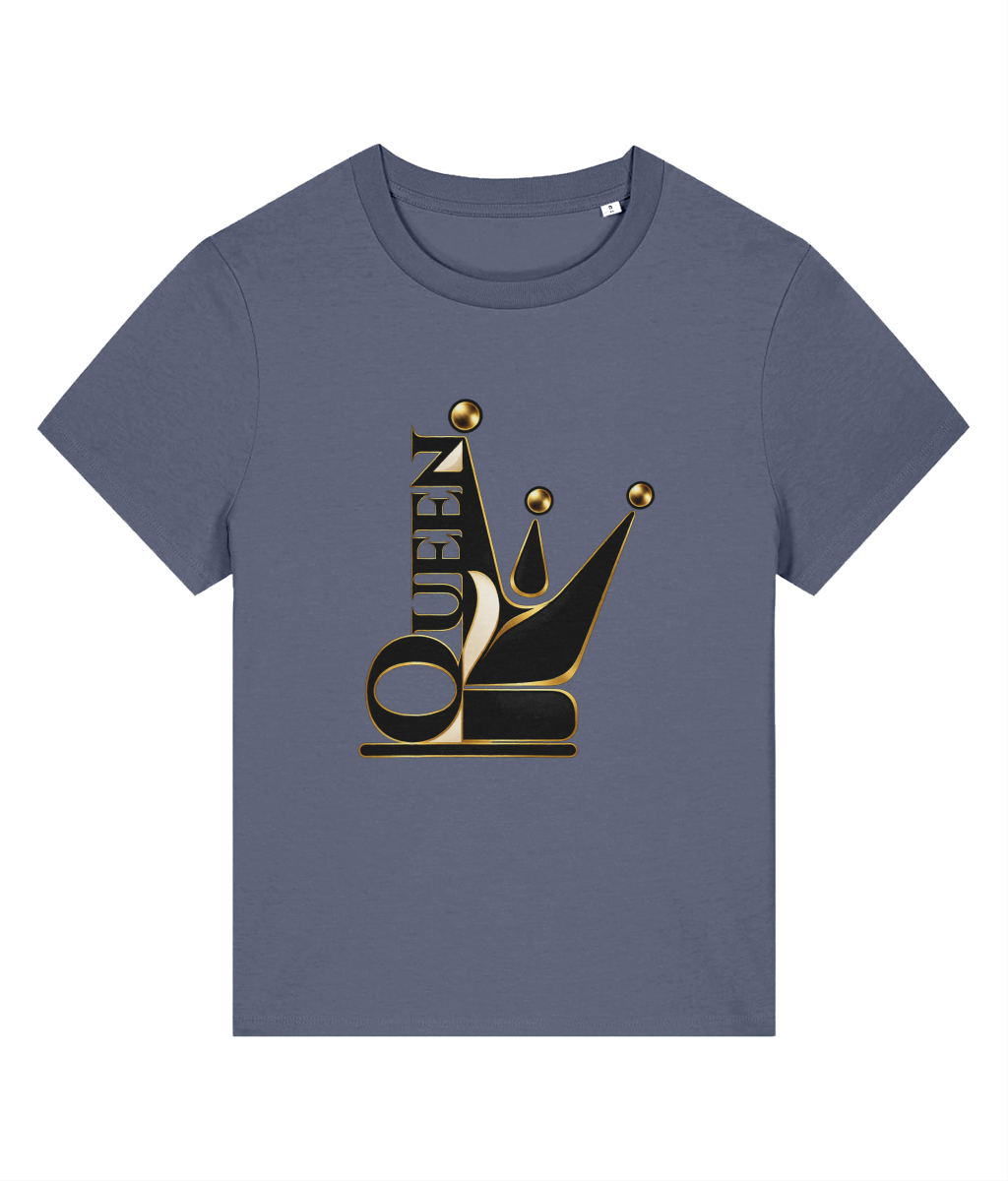 Art Deco Abstract Organic Cotton Women's T-Shirt