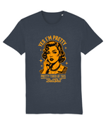 Vintage Style Pretty Tired Sarcastic Women’s Graphic Tee