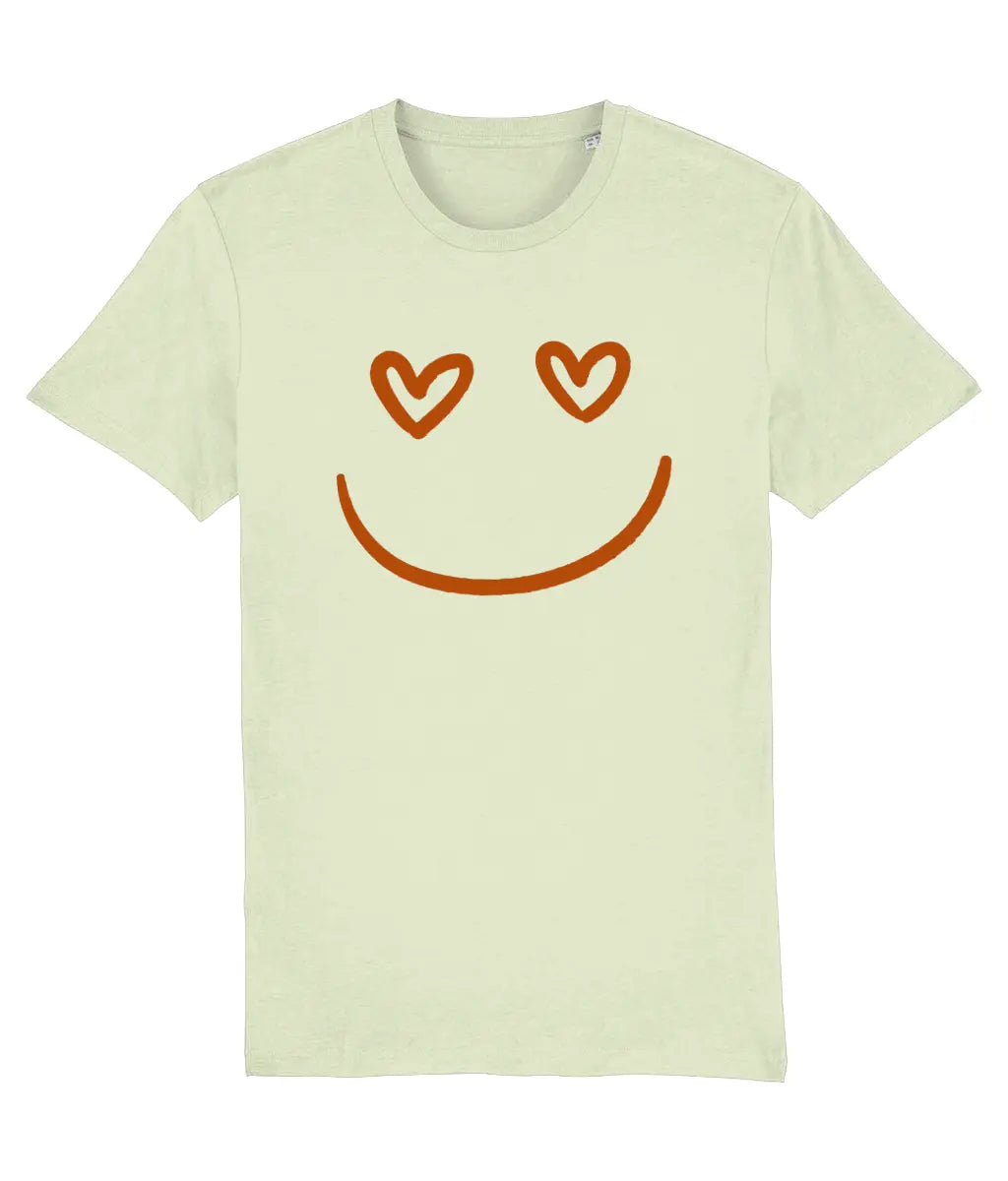 Heart Eyes Smiley Face Women's T-Shirt