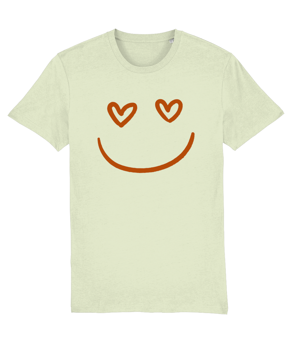 Heart Eyes Smiley Face Women's T-Shirt