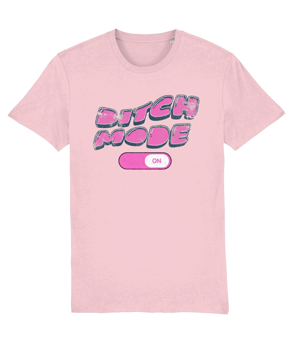 ''Bitch Mode On'' Women's Softstyle Graphic Tee