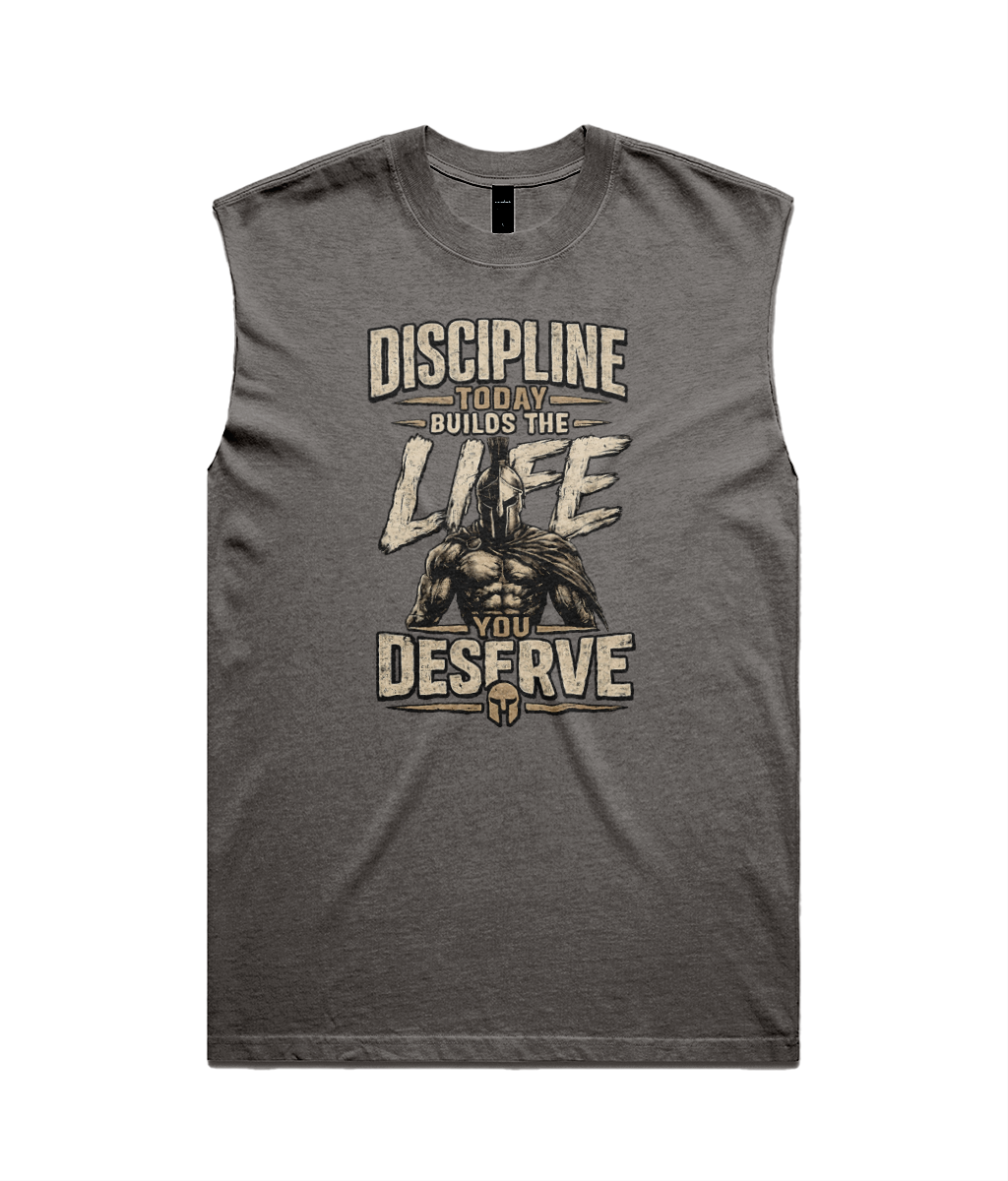 Spartan Discipline Graphic Men's Tank Top