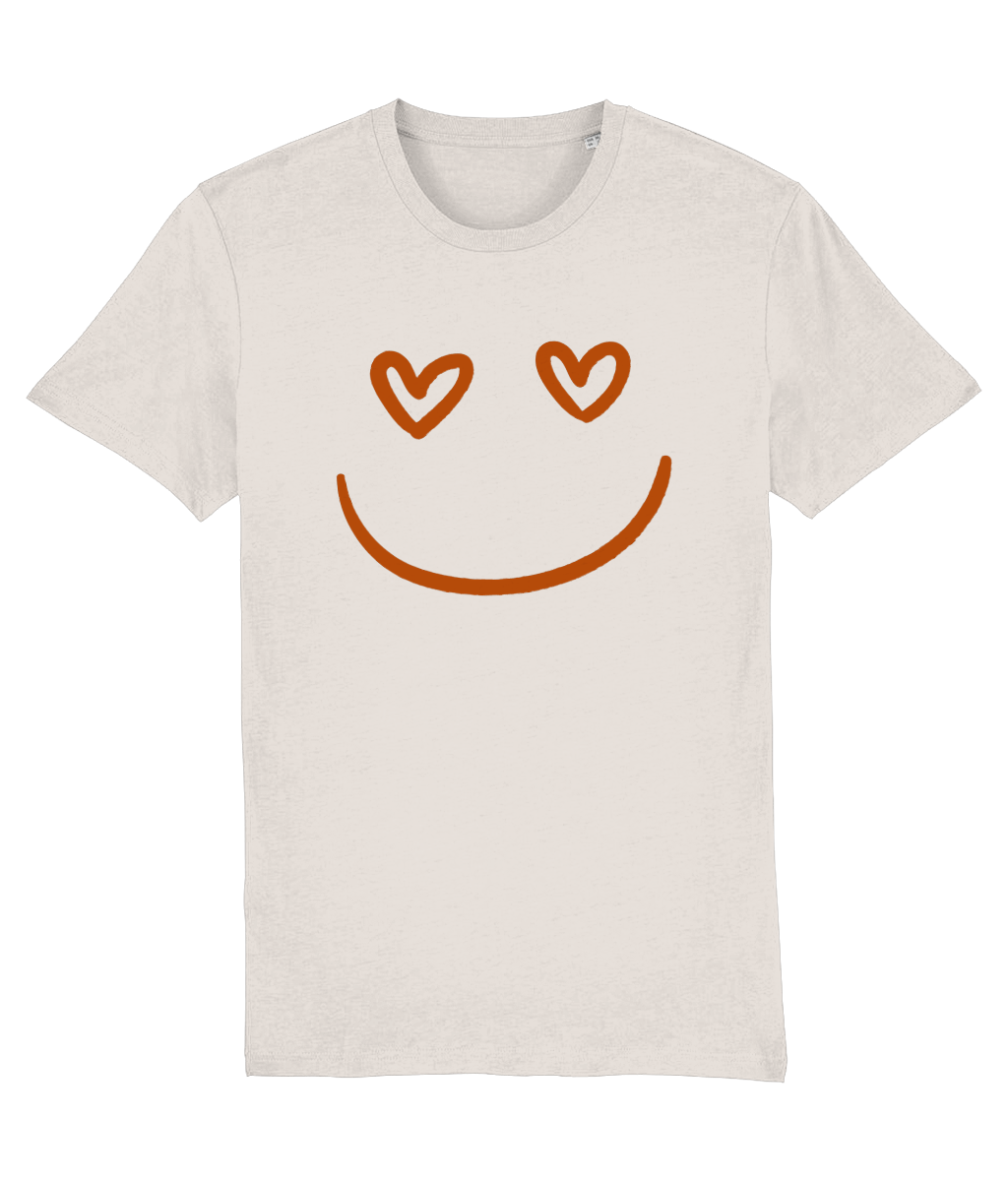 Heart Eyes Smiley Face Women's T-Shirt