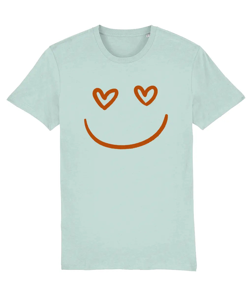 Heart Eyes Smiley Face Women's T-Shirt