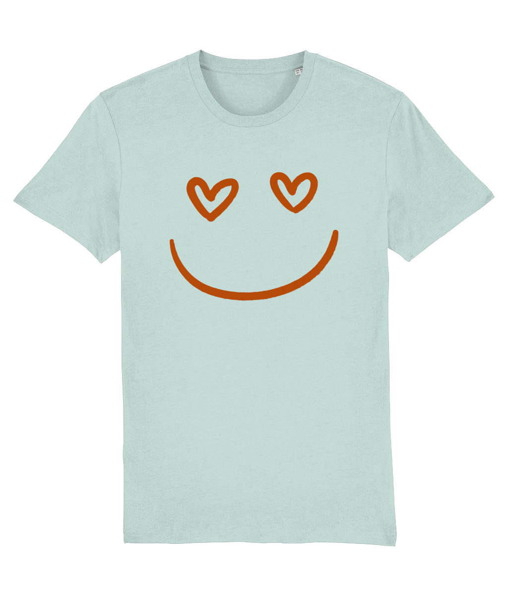 Heart Eyes Smiley Face Women's T-Shirt