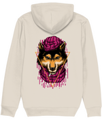 Smoking Wolf Streetwear Men's Graphic Hoodie