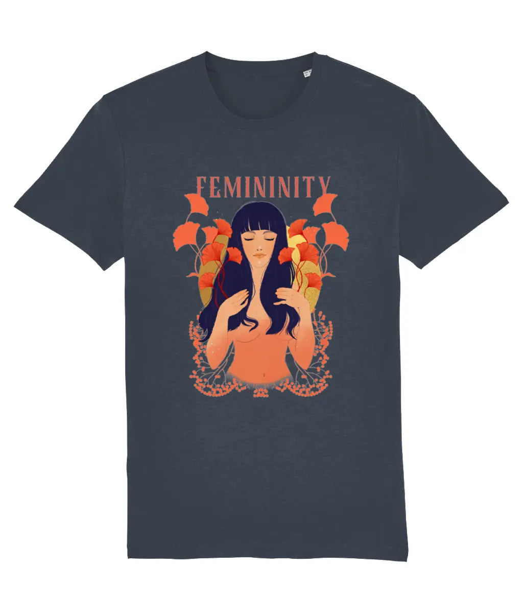 Women's Femininity Bloom Graphic Tee