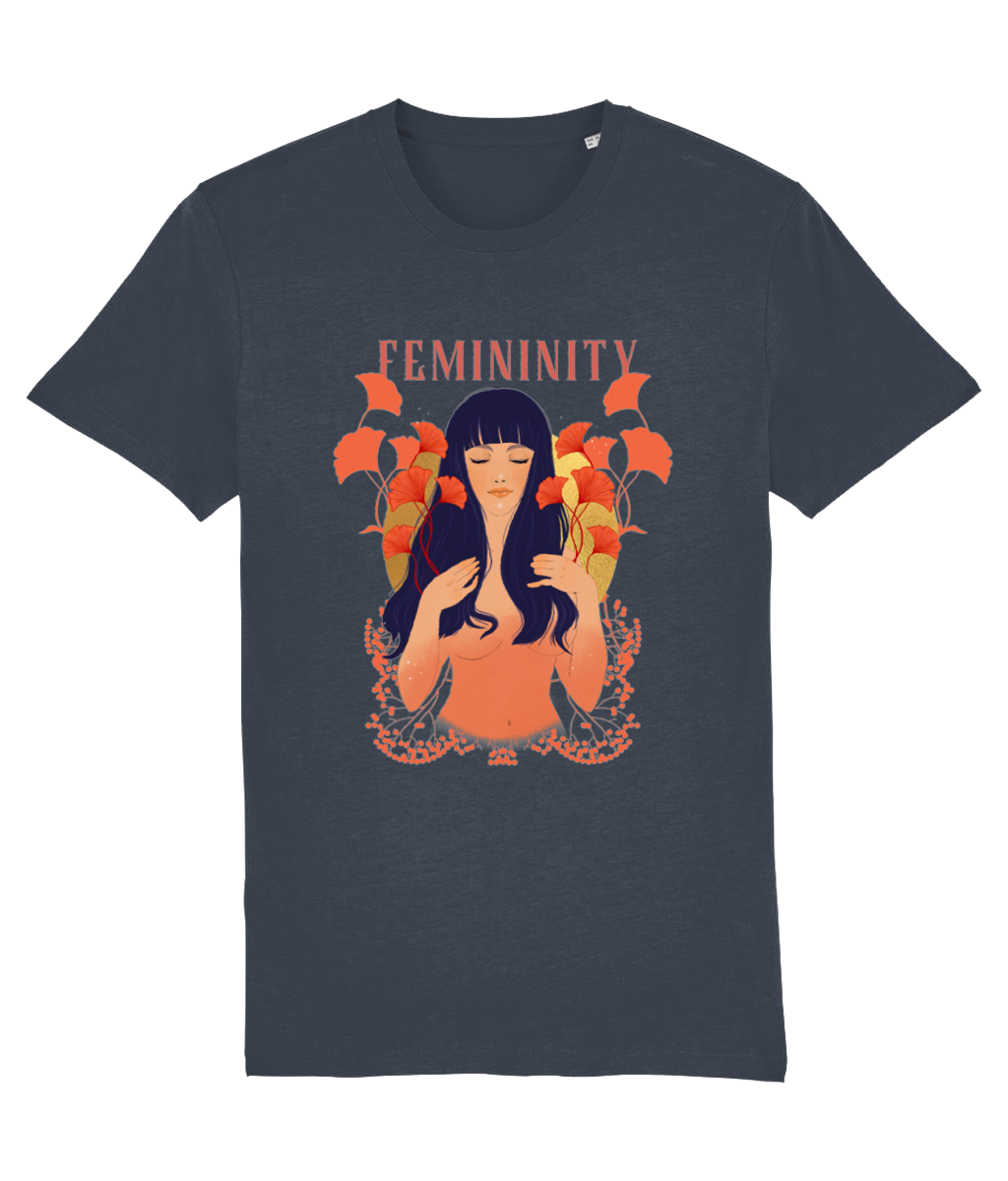 Women's Femininity Bloom Graphic Tee