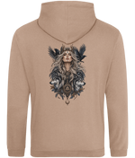 Nordic Viking Woman Organic Cotton Women's Hoodie