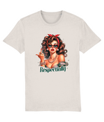 Vintage Style Middle Finger Respectfully Women's T-Shirt