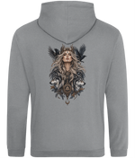 Nordic Viking Woman Organic Cotton Women's Hoodie