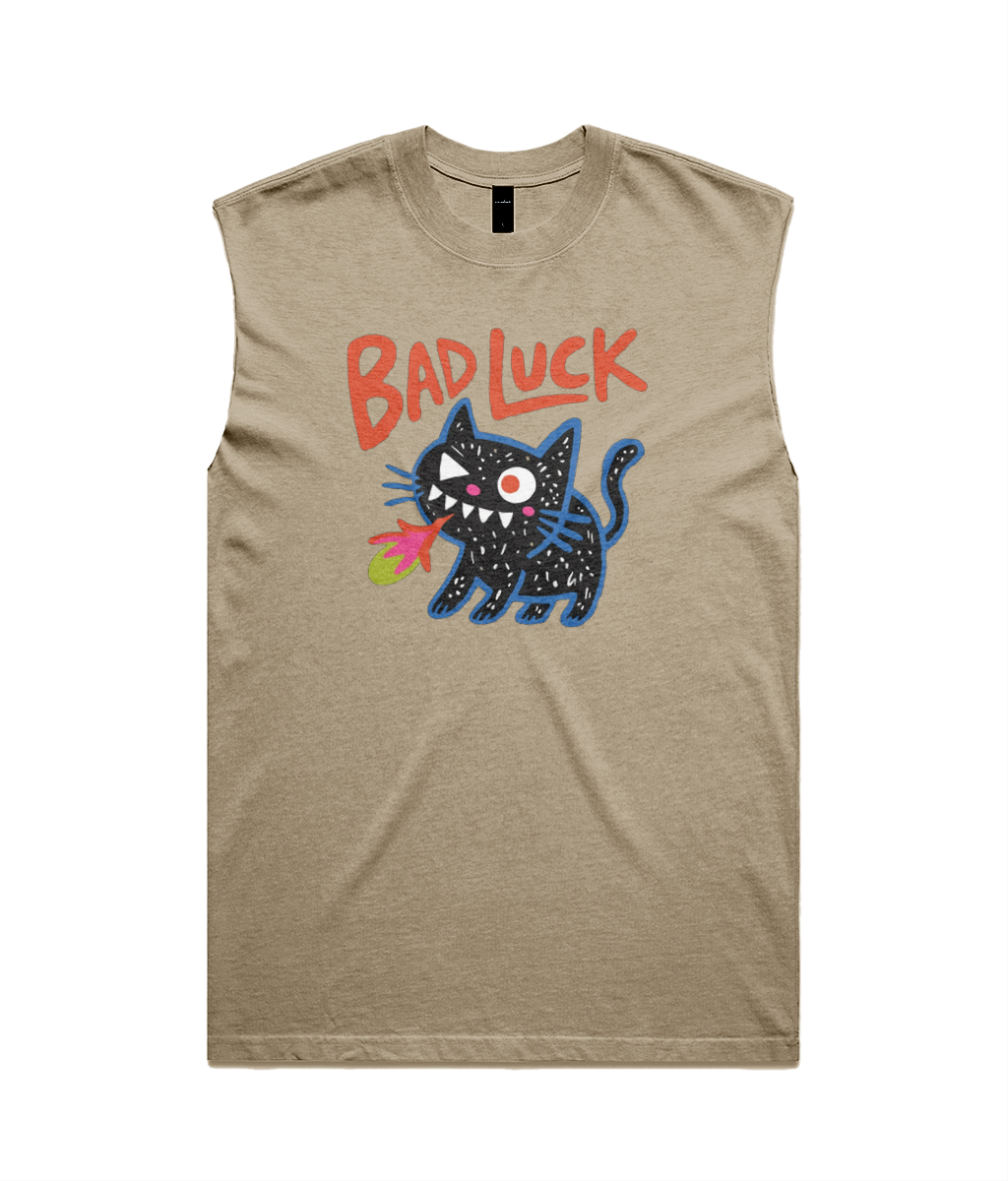 "Bad Luck" Graphic Men's Tank Top