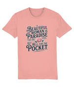 Vintage Style Paradise Eyes Hell Pocket Women’s Graphic Tee