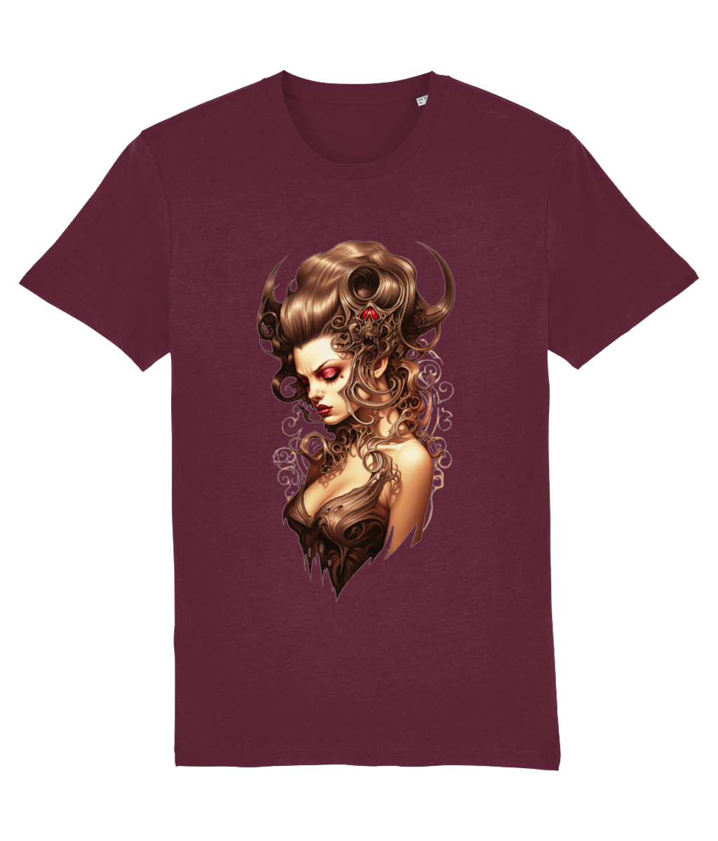 Gothic Queen of Thorns Dark Fantasy Women's T-Shirt