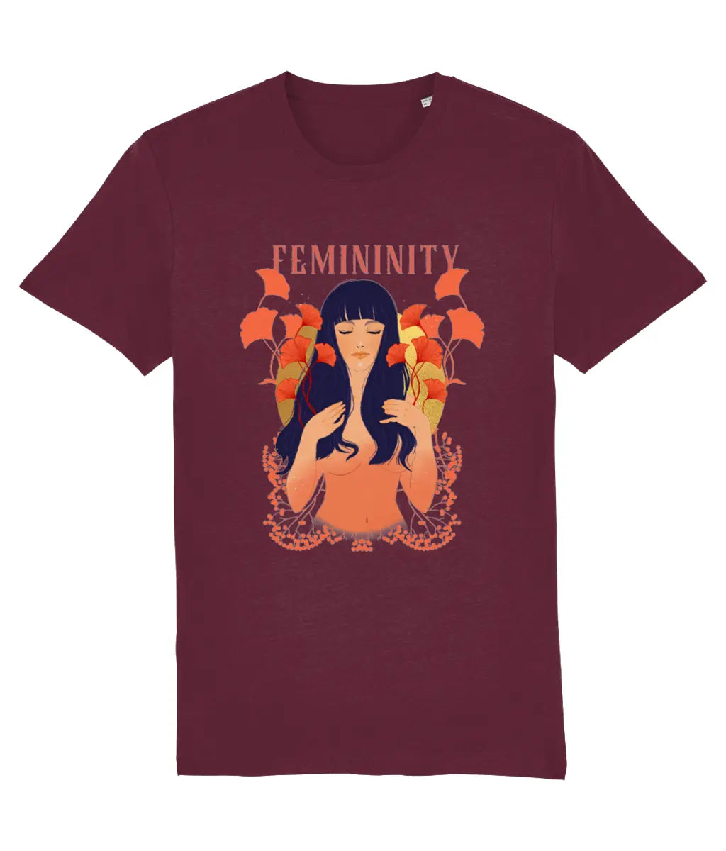 Women's Femininity Bloom Graphic Tee