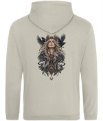 Nordic Viking Woman Organic Cotton Women's Hoodie