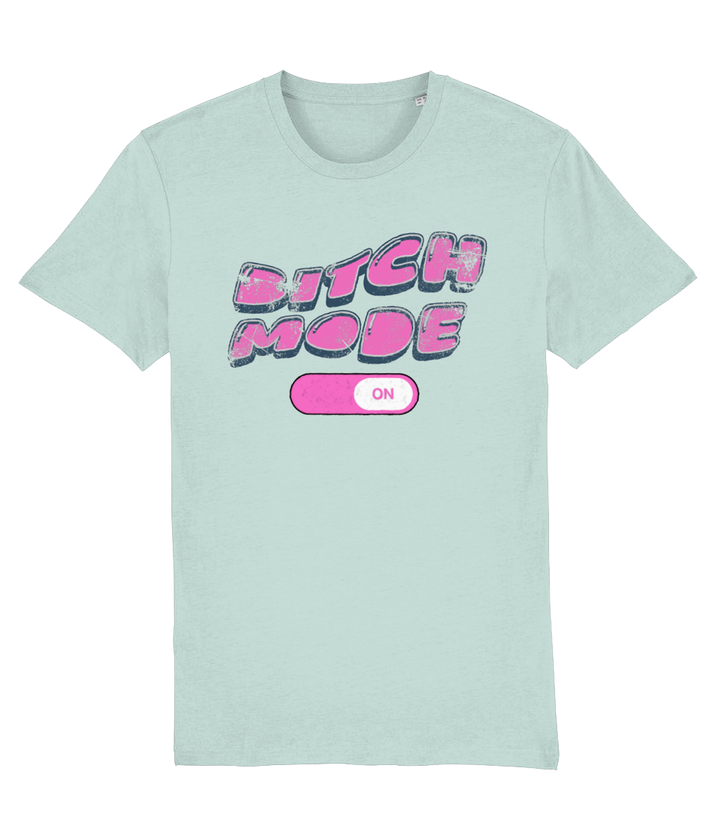 ''Bitch Mode On'' Women's Softstyle Graphic Tee