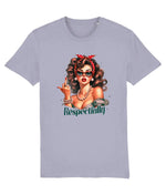 Vintage Style Middle Finger Respectfully Women's T-Shirt