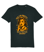Vintage Style Pretty Tired Sarcastic Women’s Graphic Tee