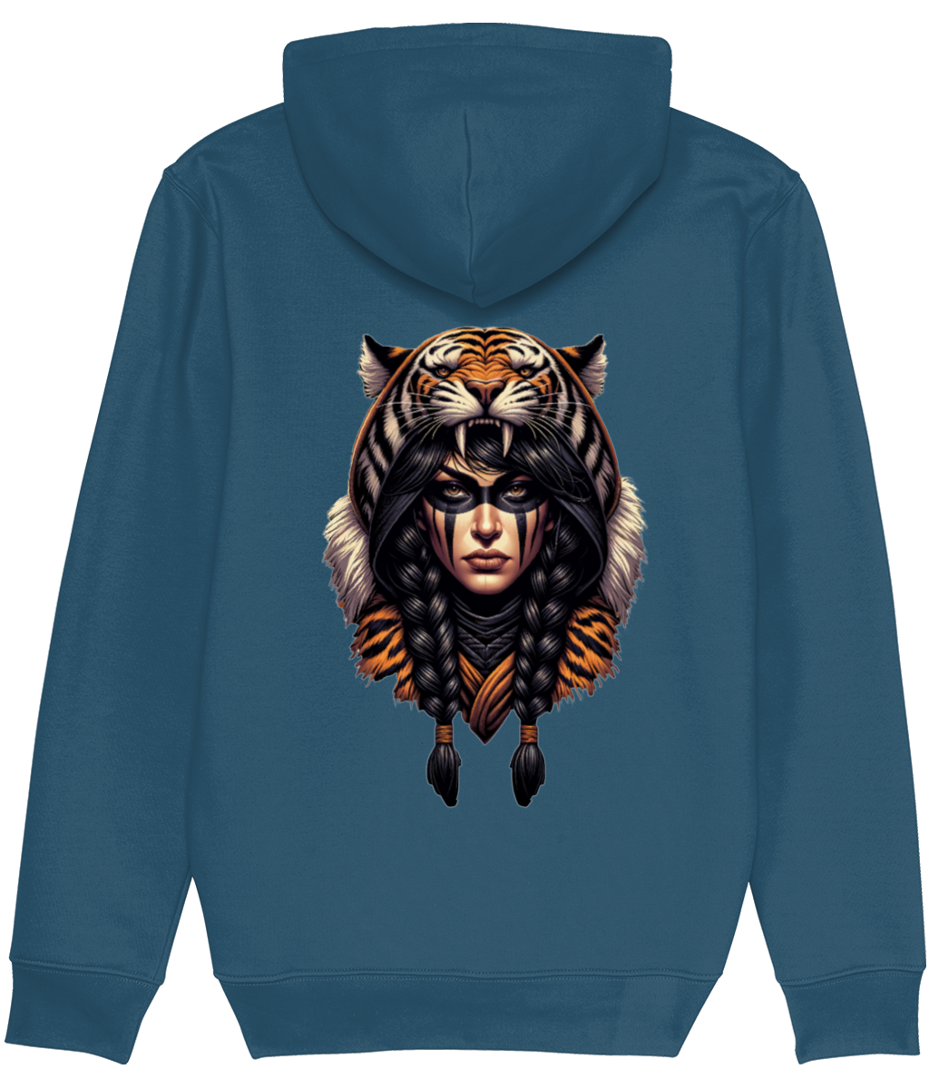 Women's Tribal Tiger Warrior Hoodie
