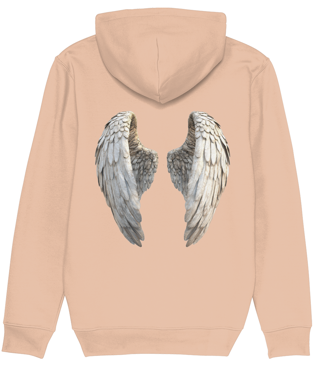 Angel Wings Cotton Hoodie for Women