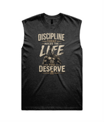 Spartan Discipline Graphic Men's Tank Top