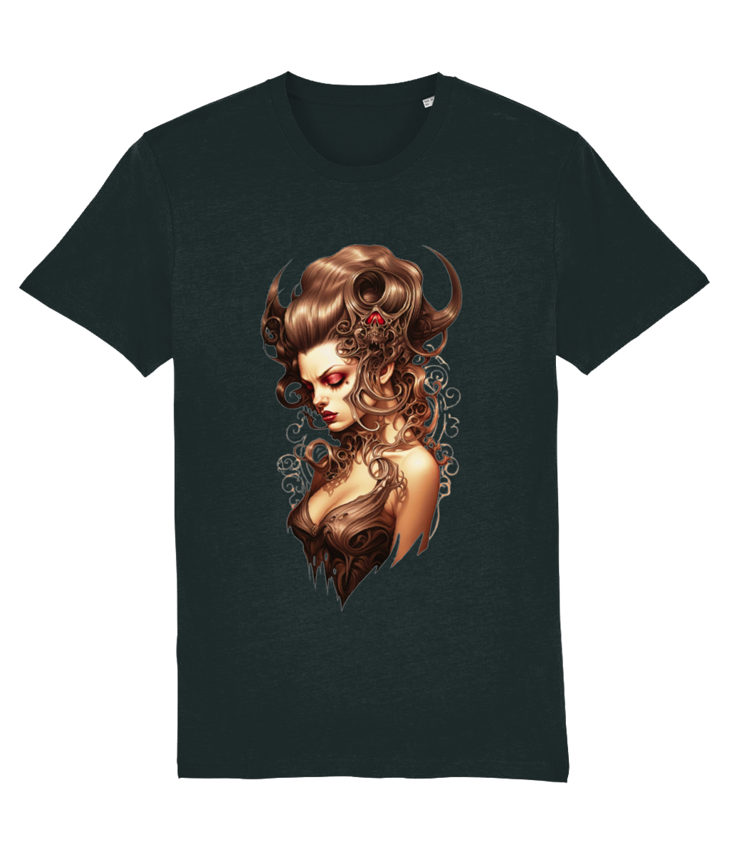 Gothic Queen of Thorns Dark Fantasy Women's T-Shirt