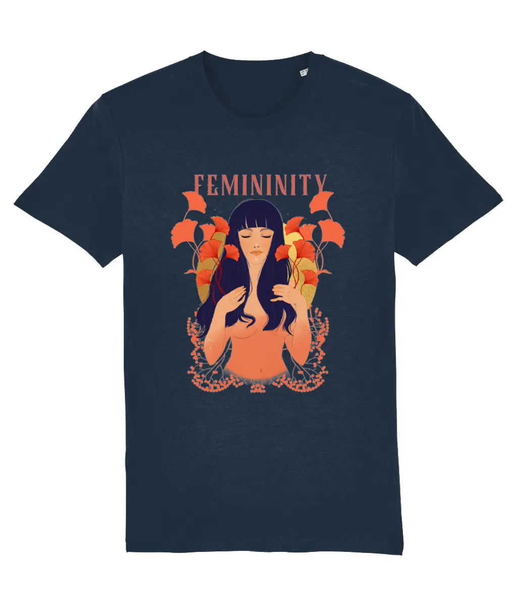 Women's Femininity Bloom Graphic Tee