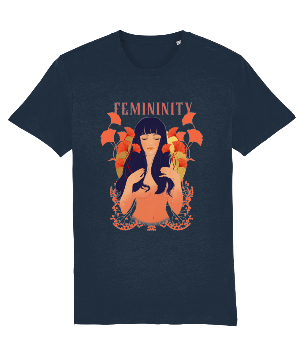 Women's Femininity Bloom Graphic Tee