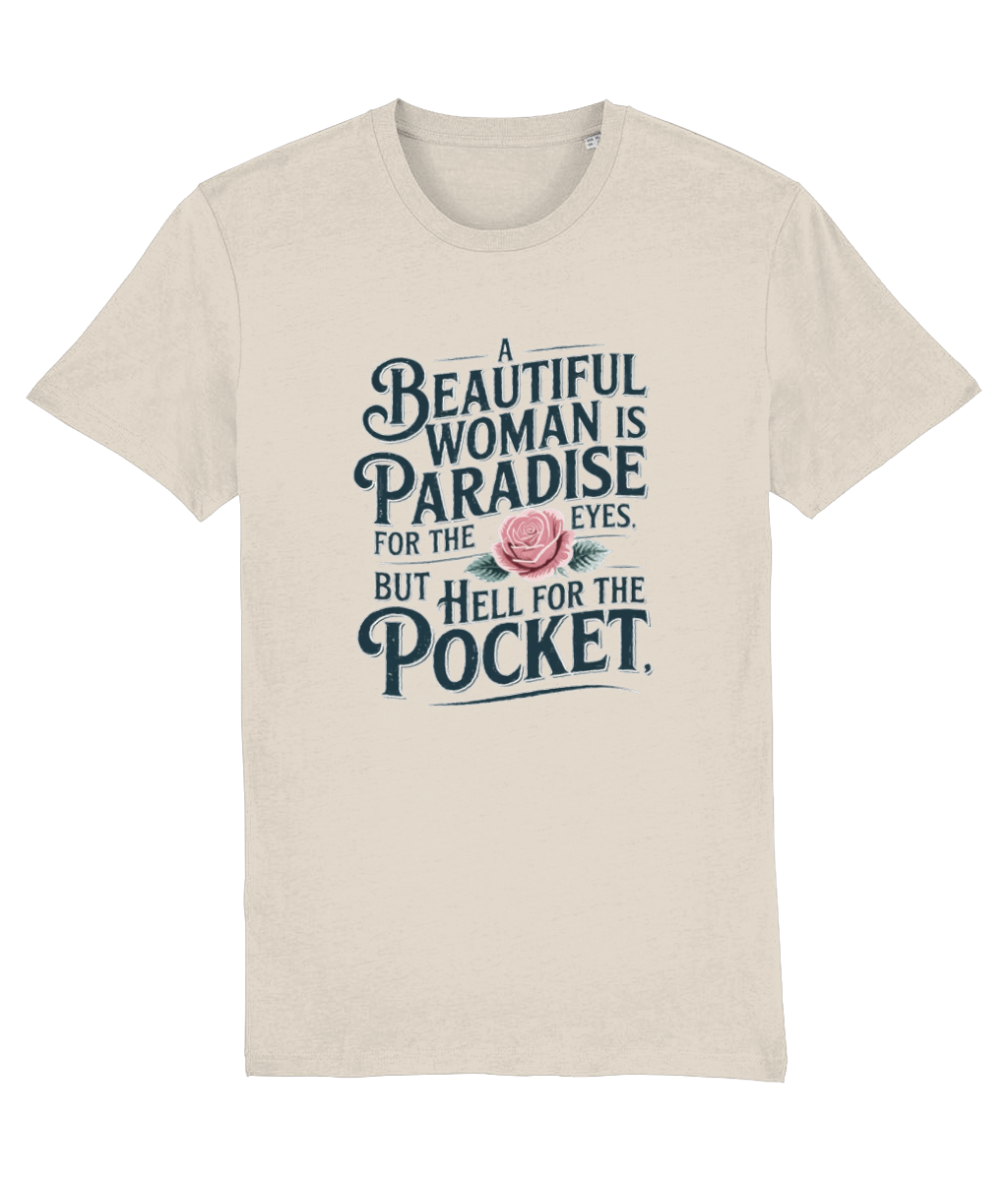 Vintage Style Paradise Eyes Hell Pocket Women’s Graphic Tee