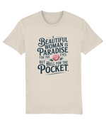 Vintage Style Paradise Eyes Hell Pocket Women’s Graphic Tee