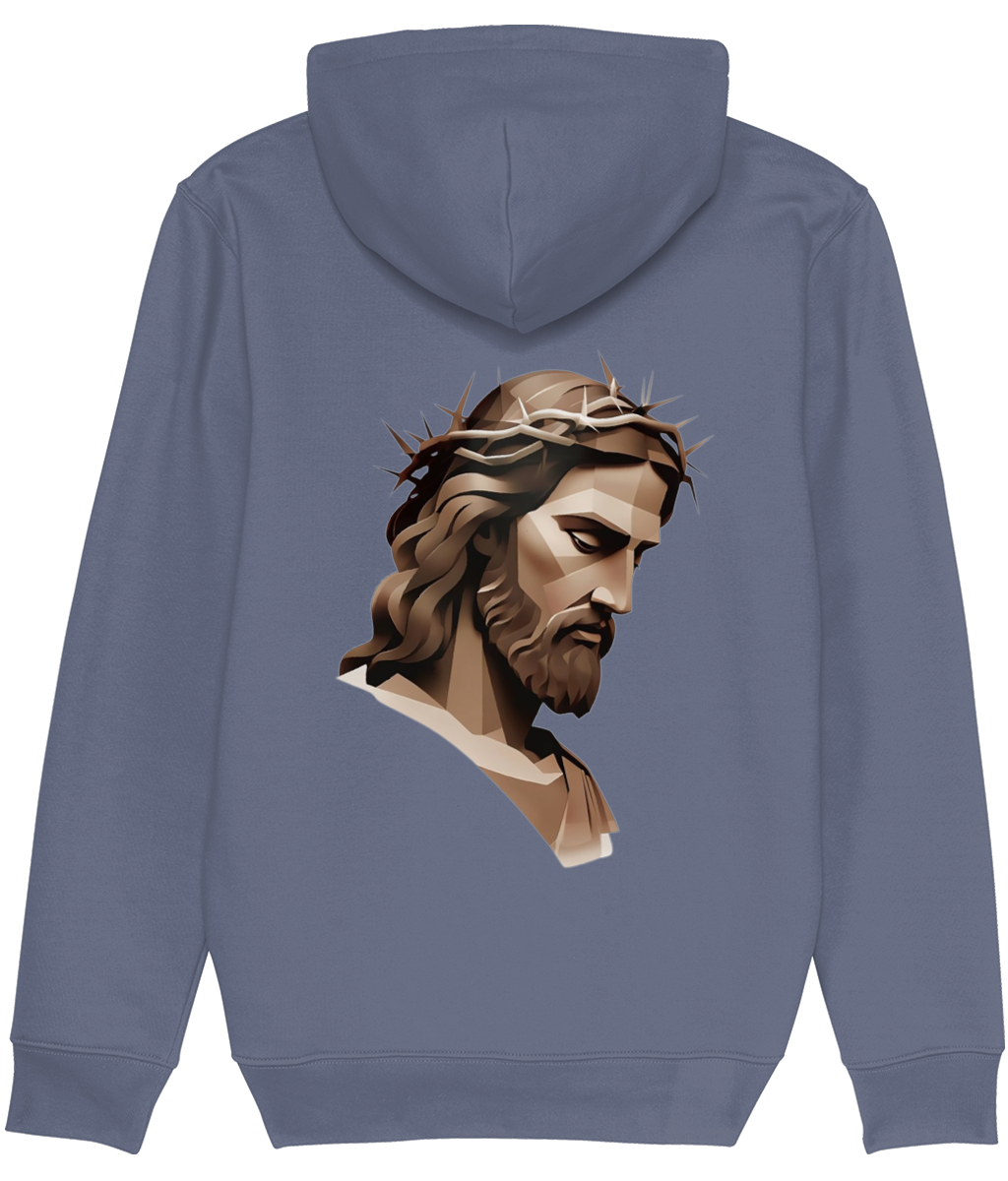 Modern Abstract Jesus Men's Hoodie