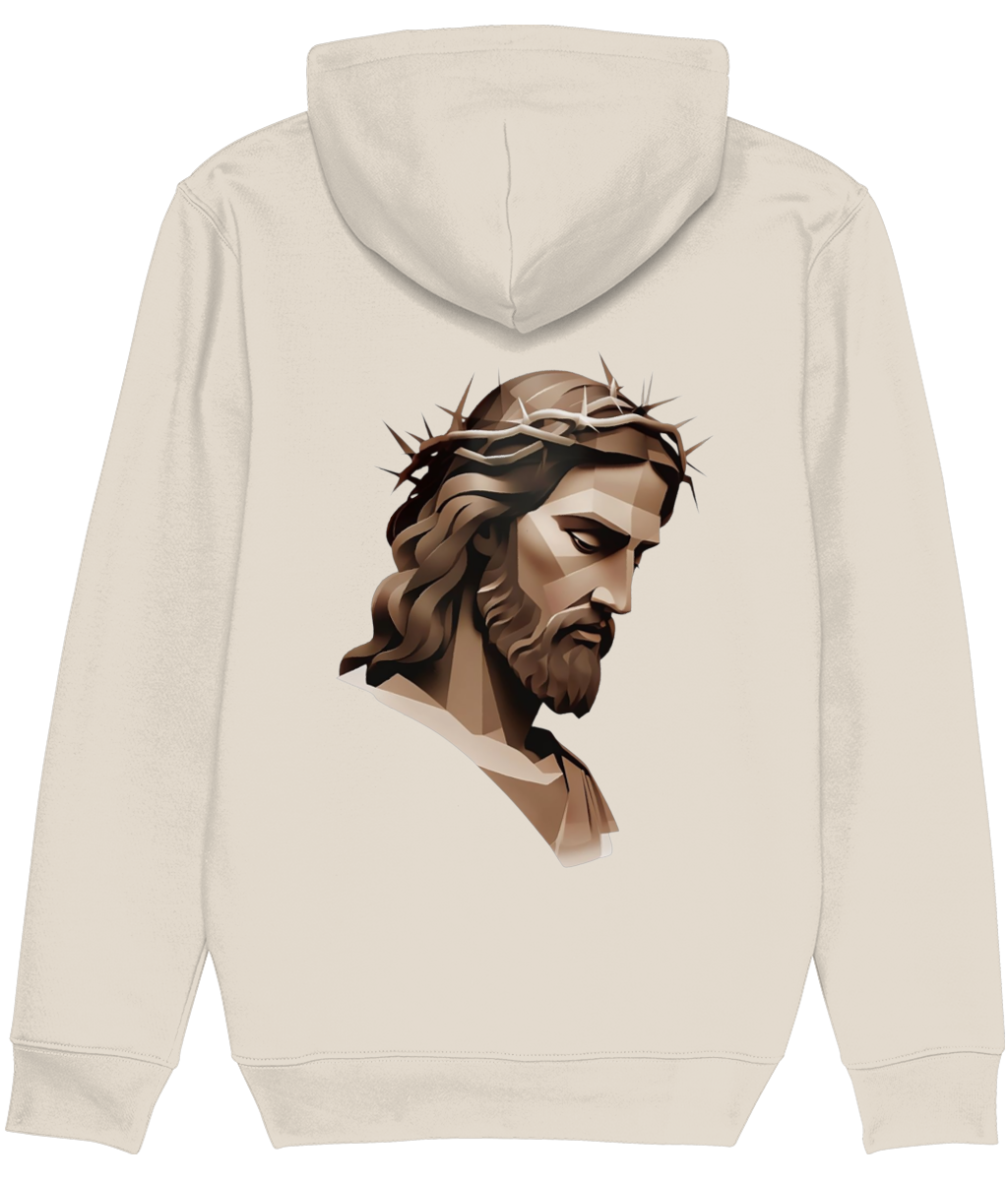 Modern Abstract Jesus Men's Hoodie