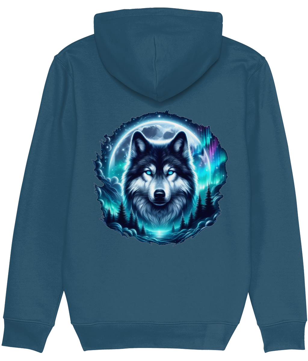 Spirit Wolf Moon Hoodie for Women