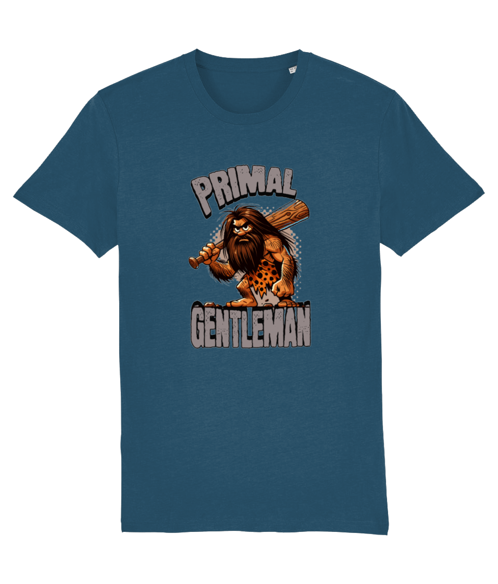 Primal Gentleman Caveman Graphic Tee for Men