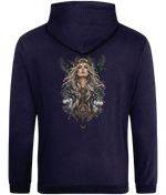 Nordic Viking Woman Organic Cotton Women's Hoodie