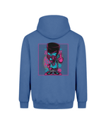 Retro Hip Hop Street Art Organic Cotton Hoodie for Men